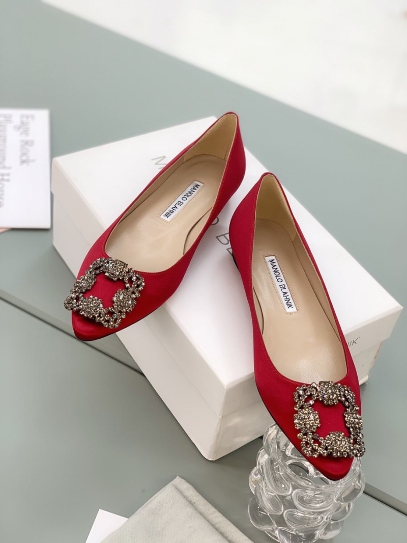 Manolo Blahnik flat shoes